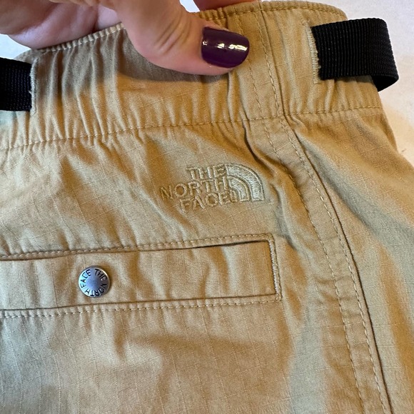 NEW North Face Mens Ripstop Cargo Shorts Sz Small Khaki - Picture 5 of 10